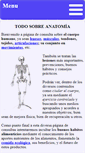 Mobile Screenshot of anatomia-humana.com